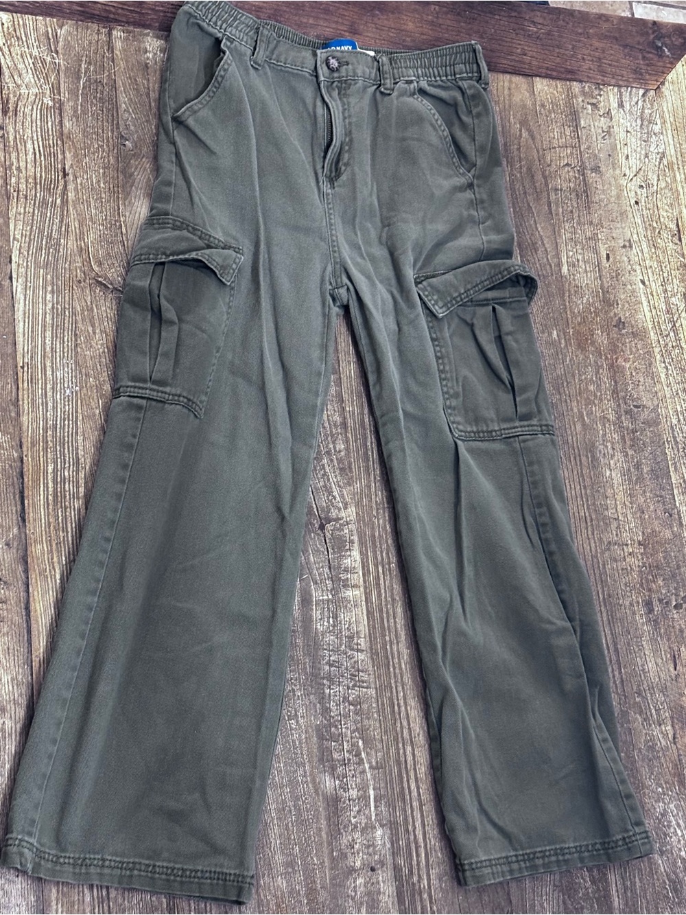 Old Navy Girls Olive Cargo Pants (14-16)